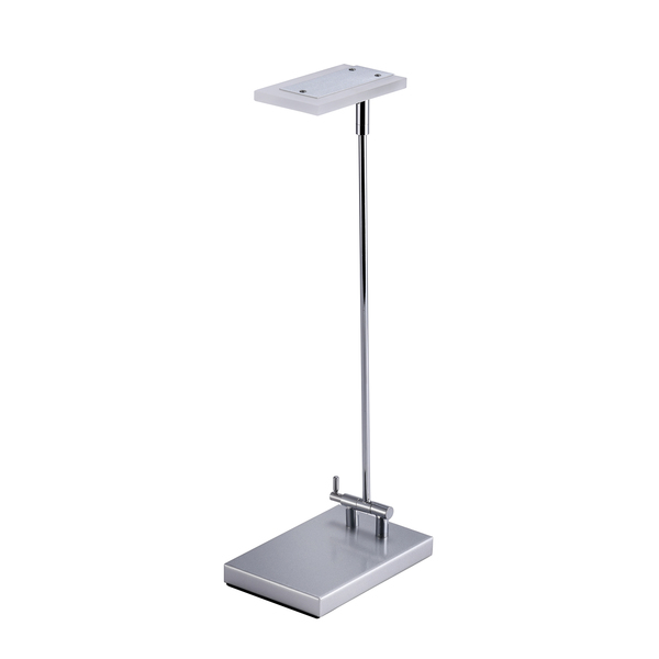 Bostitch Swivel Head Folding Desk Light, Silver VLED420